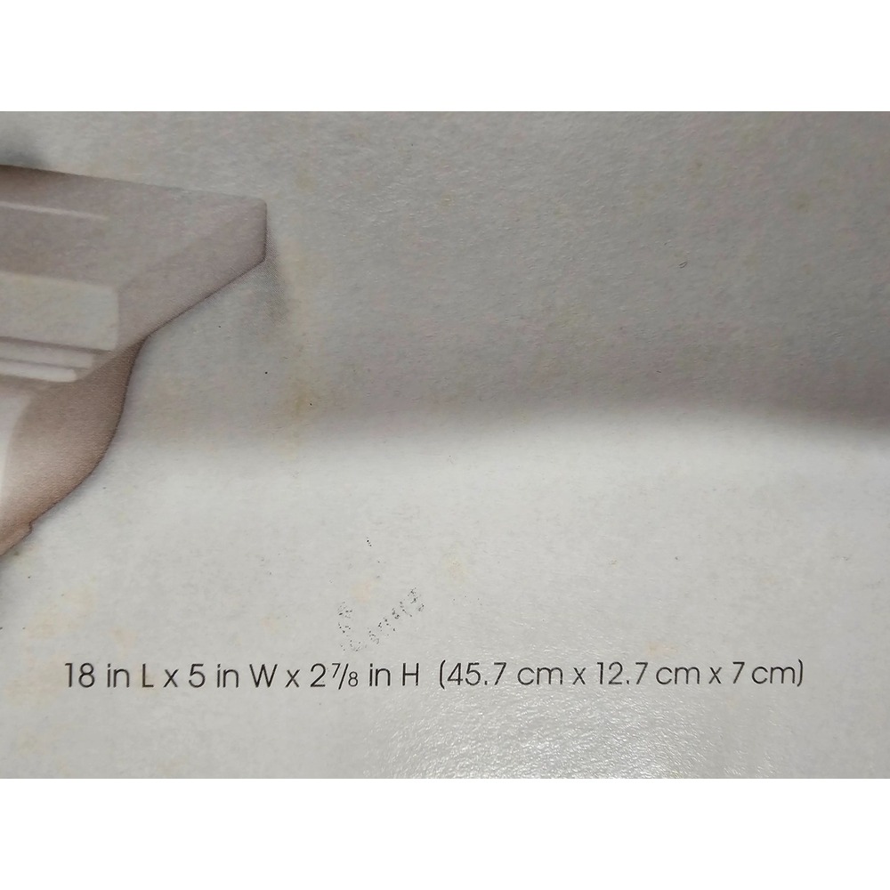 New White Crown Molding Shelf Floating Self By Home in‎ original packaging - Picture 7 of 7
